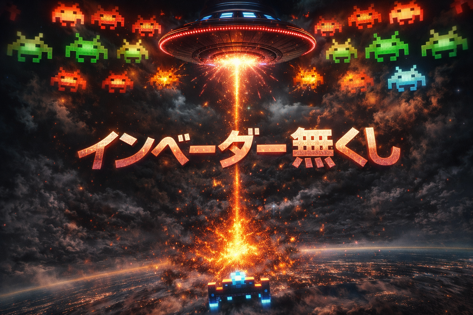インベーダー無くし